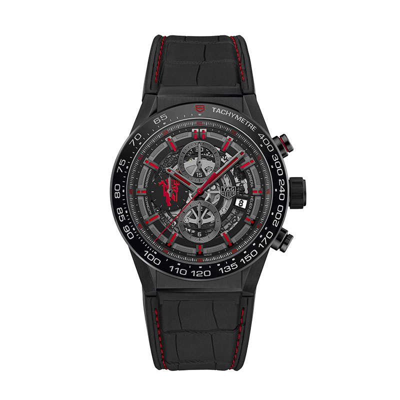 Carerra Heuer 01 Manchester United Special Edition